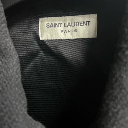 Saint Laurent Black Zebra Print Jacket