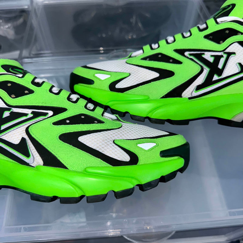 Louis Vuitton Green Runner Tatic Casual Shoes 0079