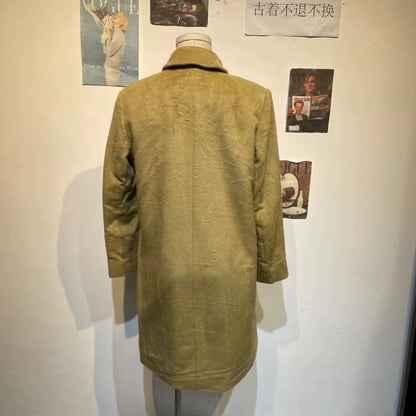 Vintage Long Camel Cashmere Coat