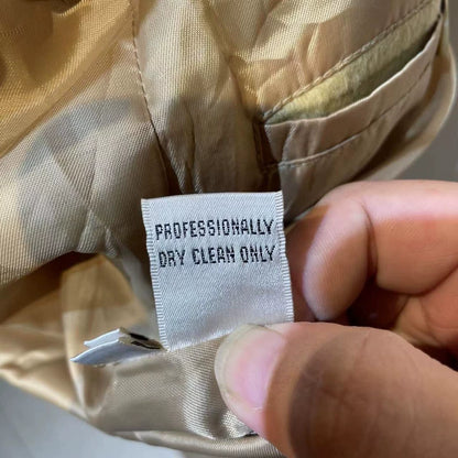 Vintage Long Camel Cashmere Coat