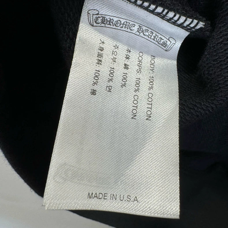 Chrome Hearts Black Cross Hoodie