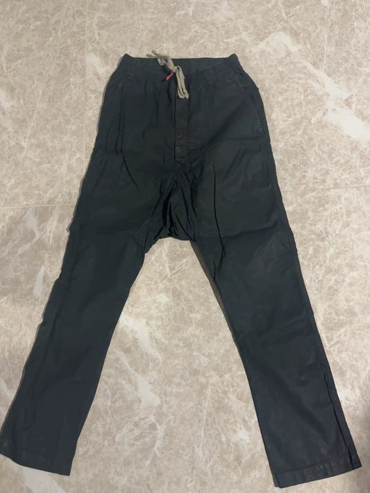 RICK OWENS Gray Casual Pants