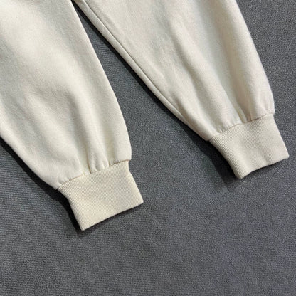 Celine Logo Hoodie in Beige Color