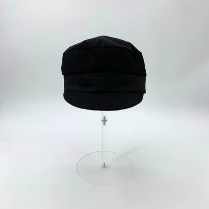 Christian Dior Black Knitted Newsboy Hat