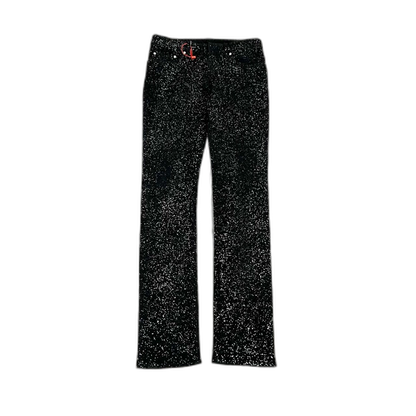 Balenciaga Glittery Slim Fit Jeans
