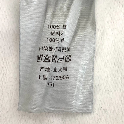 Dior White Printed Long Sleeve Sweatshirt