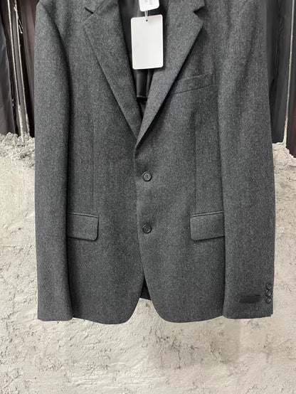 Prada Wool Men's Suit Jacket