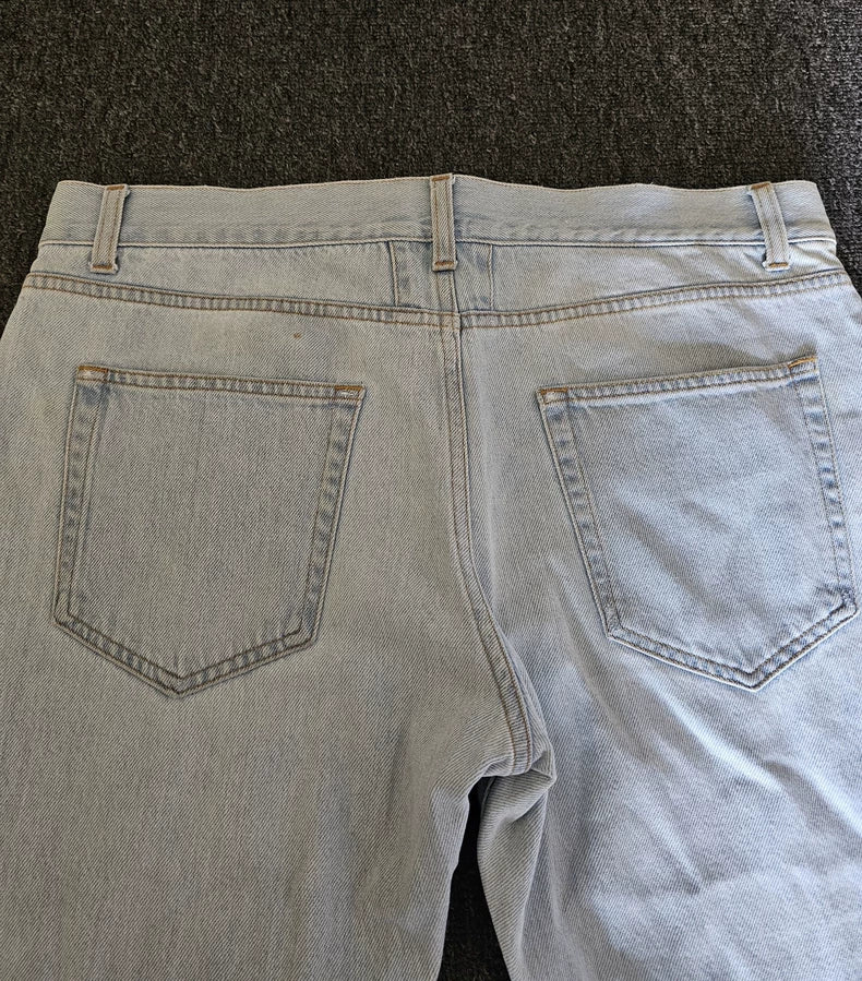 Saint Laurent Men's D02 Light Blue Jeans-yf