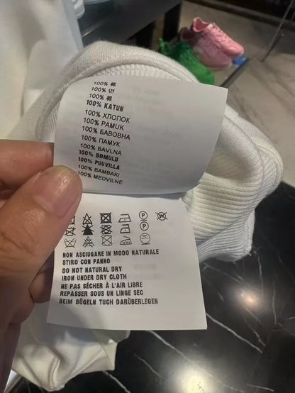 White PRADA Hoodie Sweatshirt for Men-zp