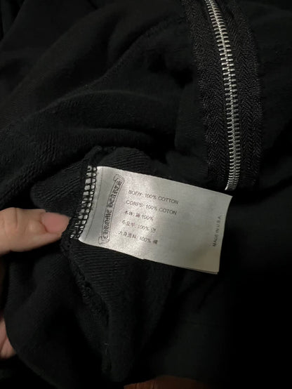 Chrome Hearts Zip-Up Hoodie with Logo