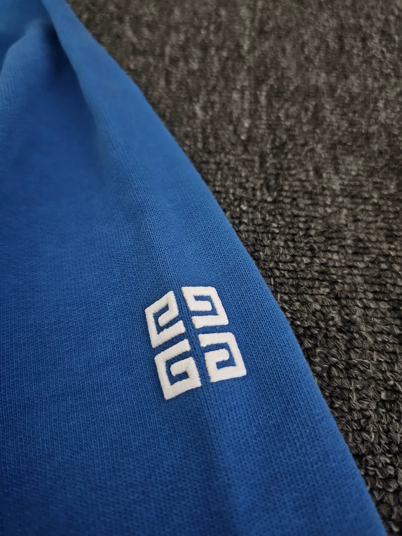 Givenchy Blue Varsity Jacket with Stripes-yf