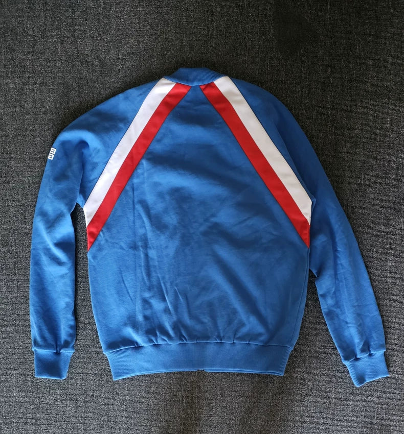 Givenchy Blue Varsity Jacket with Stripes-yf