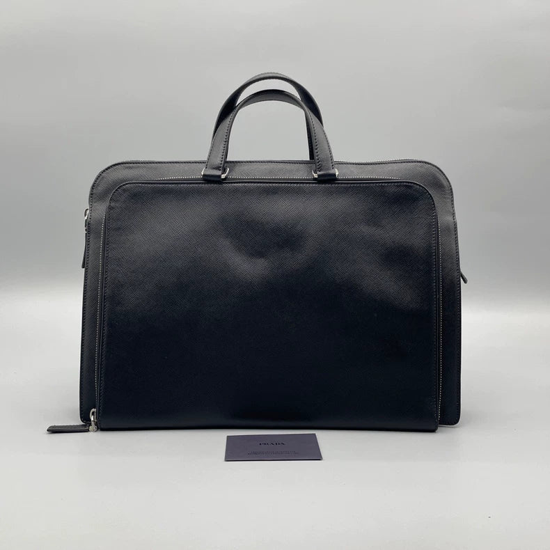Prada Saffiano Leather Briefcase