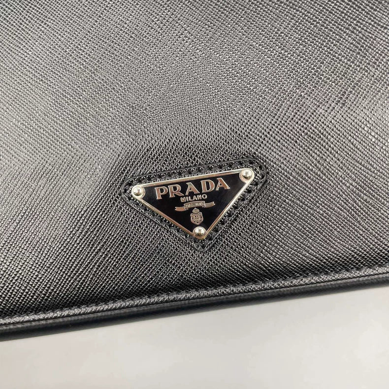 Prada Saffiano Leather Briefcase