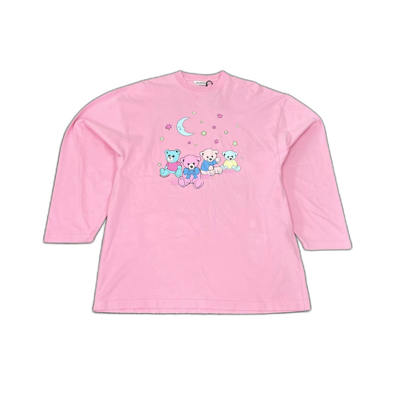 Balenciaga Long Sleeve Moon Bear Shirt M