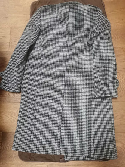 Saint Laurent Paris SLP Houndstooth Coat