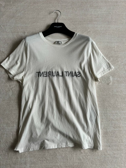 Saint Laurent Mirror Print T-Shirt