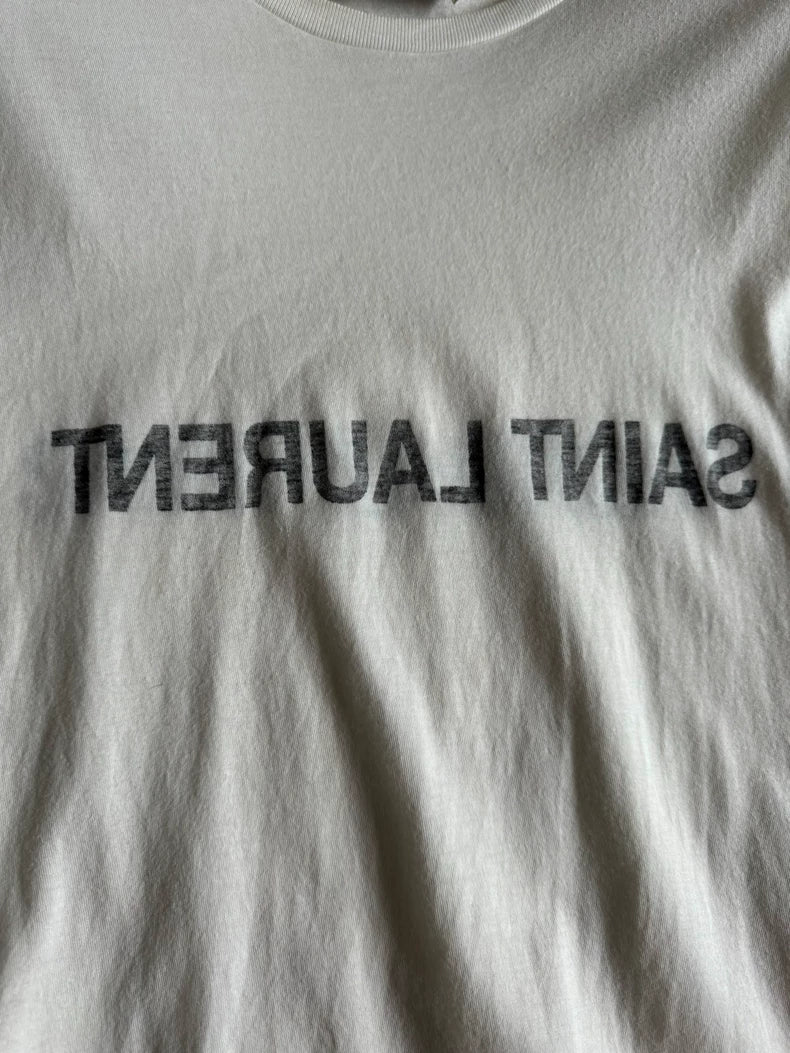 Saint Laurent Mirror Print T-Shirt