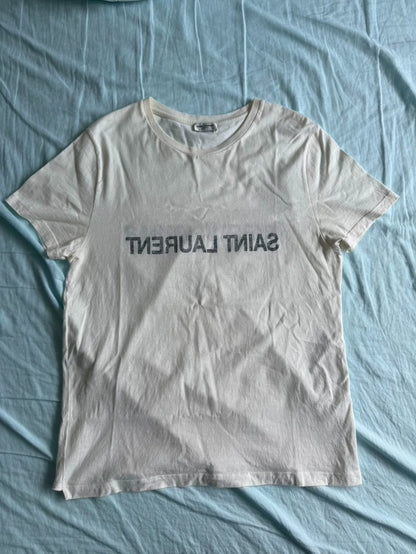 Saint Laurent Mirror Print T-Shirt