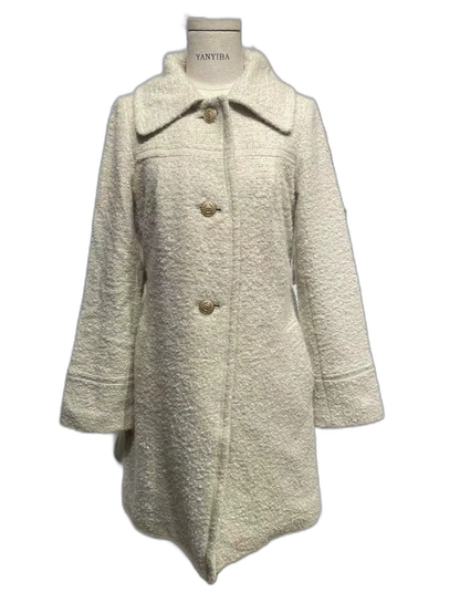 Beige Long Coat from Dior