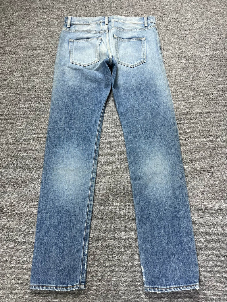Saint Laurent Distressed Denim Pants Size 28