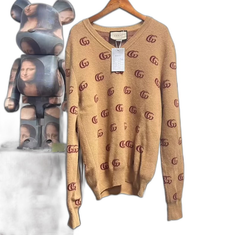 Gucci Monogram Knit Sweater for Men