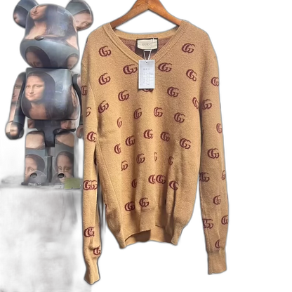 Gucci Monogram Knit Sweater for Men