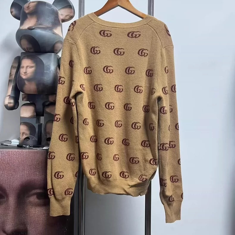 Gucci Monogram Knit Sweater for Men