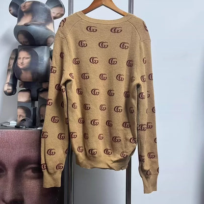 Gucci Monogram Knit Sweater for Men