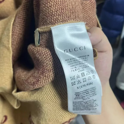 Gucci Monogram Knit Sweater for Men