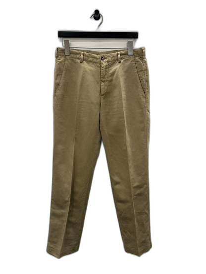 Classic Khaki Casual Pants by Prada
