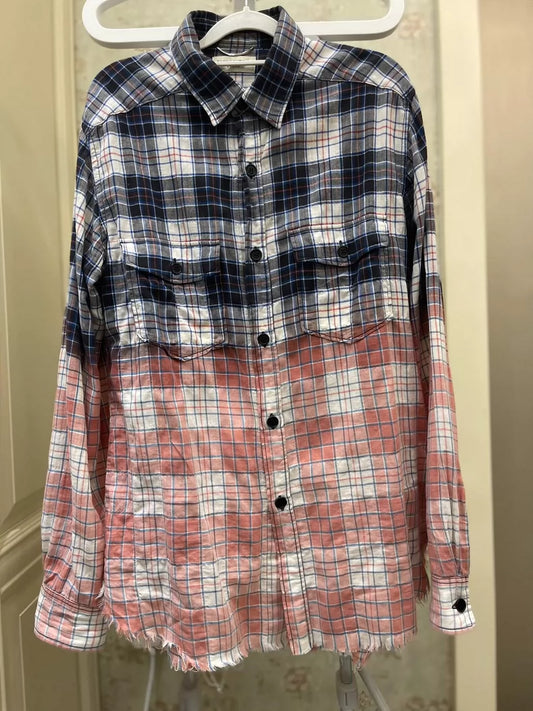 Saint Laurent 16ss Runway Gradient Shirt