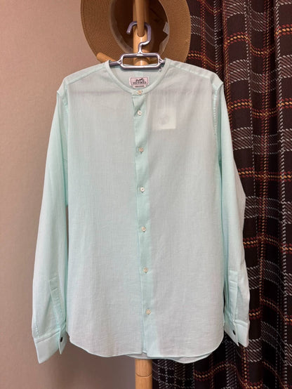 Hermes Casual Long Sleeve Shirt-yf