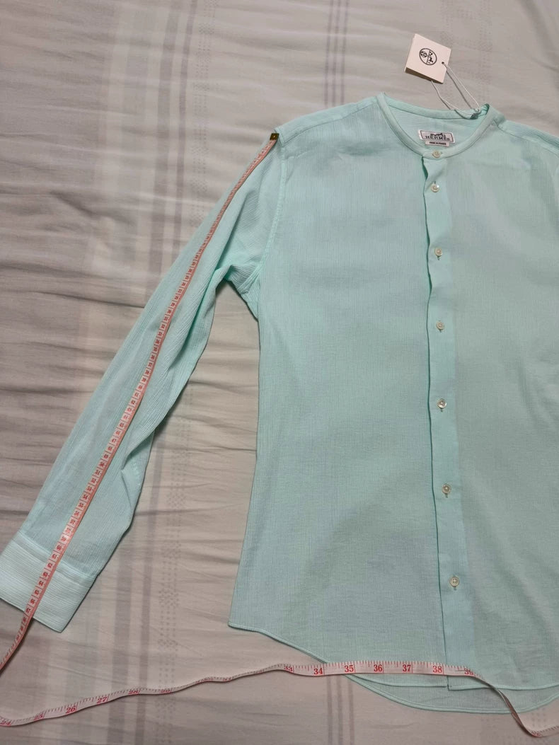 Hermes Casual Long Sleeve Shirt-yf