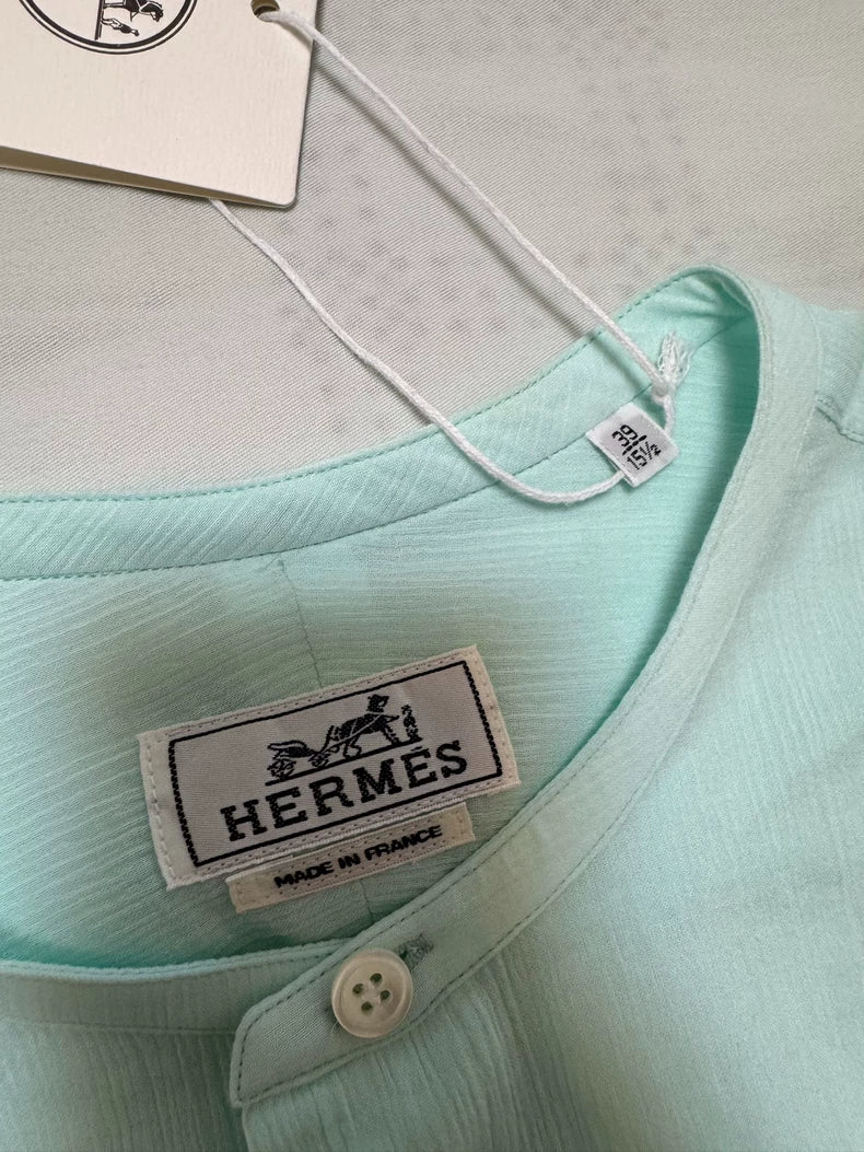 Hermes Casual Long Sleeve Shirt-yf