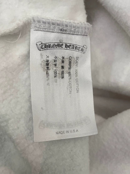 White Chrome Hearts Hooded Sweatshirt