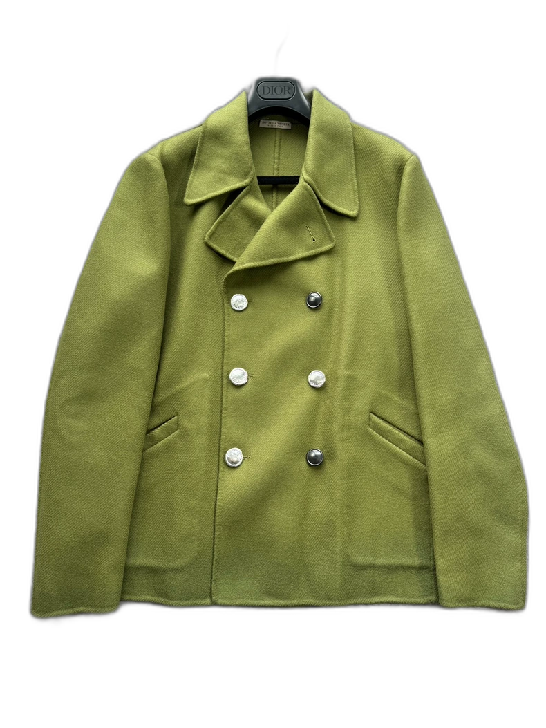 Bottega Veneta Double-Breasted Cashmere Coat