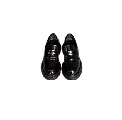 Black Loafer Shoes for Everyday Wear-zp