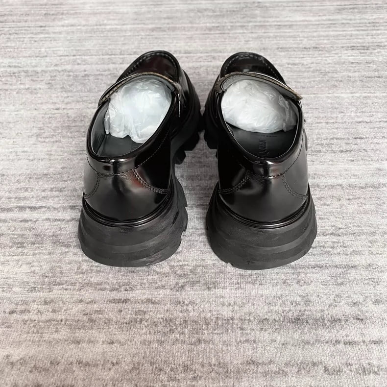 Black Loafer Shoes for Everyday Wear-zp