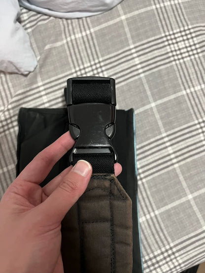 Raf Simons Blue Portrait Crossbody Bag