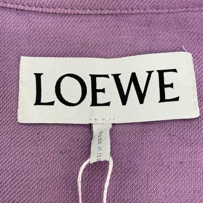 Purple Logo Pocket Jacket by Loewe