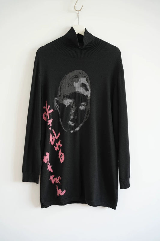 Yohji Yamamoto Black Scandal Sweater