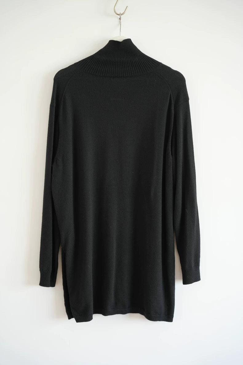 Yohji Yamamoto Black Scandal Sweater