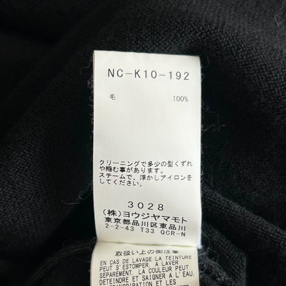 Yohji Yamamoto Black Scandal Sweater