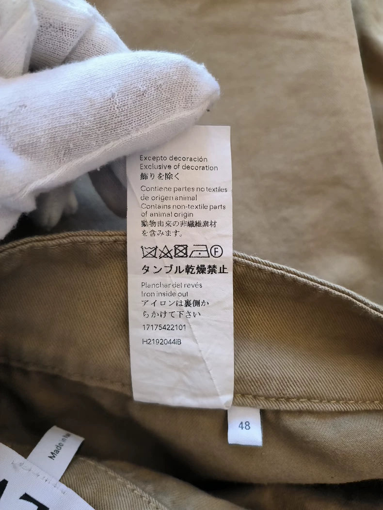 LOEWE Hand-painted Lion Print Shorts-yf