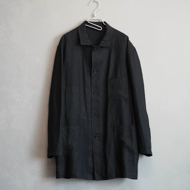 Yohji Yamamoto 94SS Linen Worker Jacket