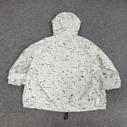 Dior Constellation Print Hooded Jacket