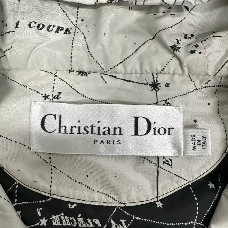 Dior Constellation Print Hooded Jacket