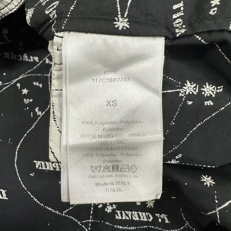 Dior Constellation Print Hooded Jacket