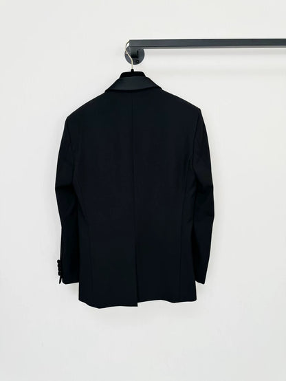 Saint Laurent Wool Blazer in Size 44